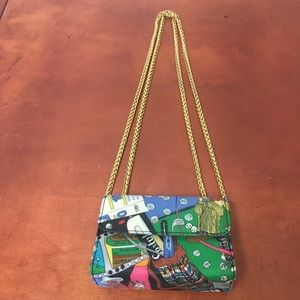 Nicole Miller Fun Vintage Mini Purse EUC